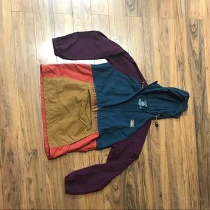 LL Bean Anorak multicolour jacket MEDIUM